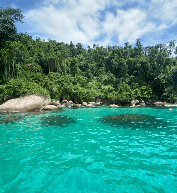 Lagoa azul Paraty RJ passeio de lancha exclusivo