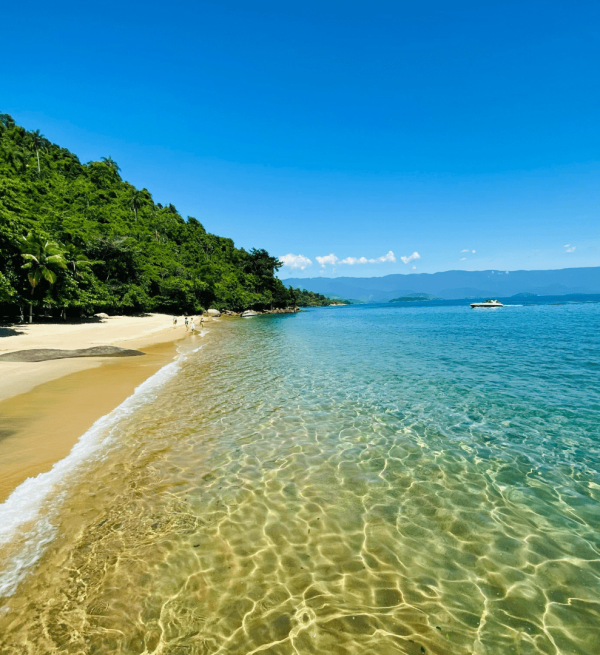 Praia da lula Paraty passeio de lancha privativo